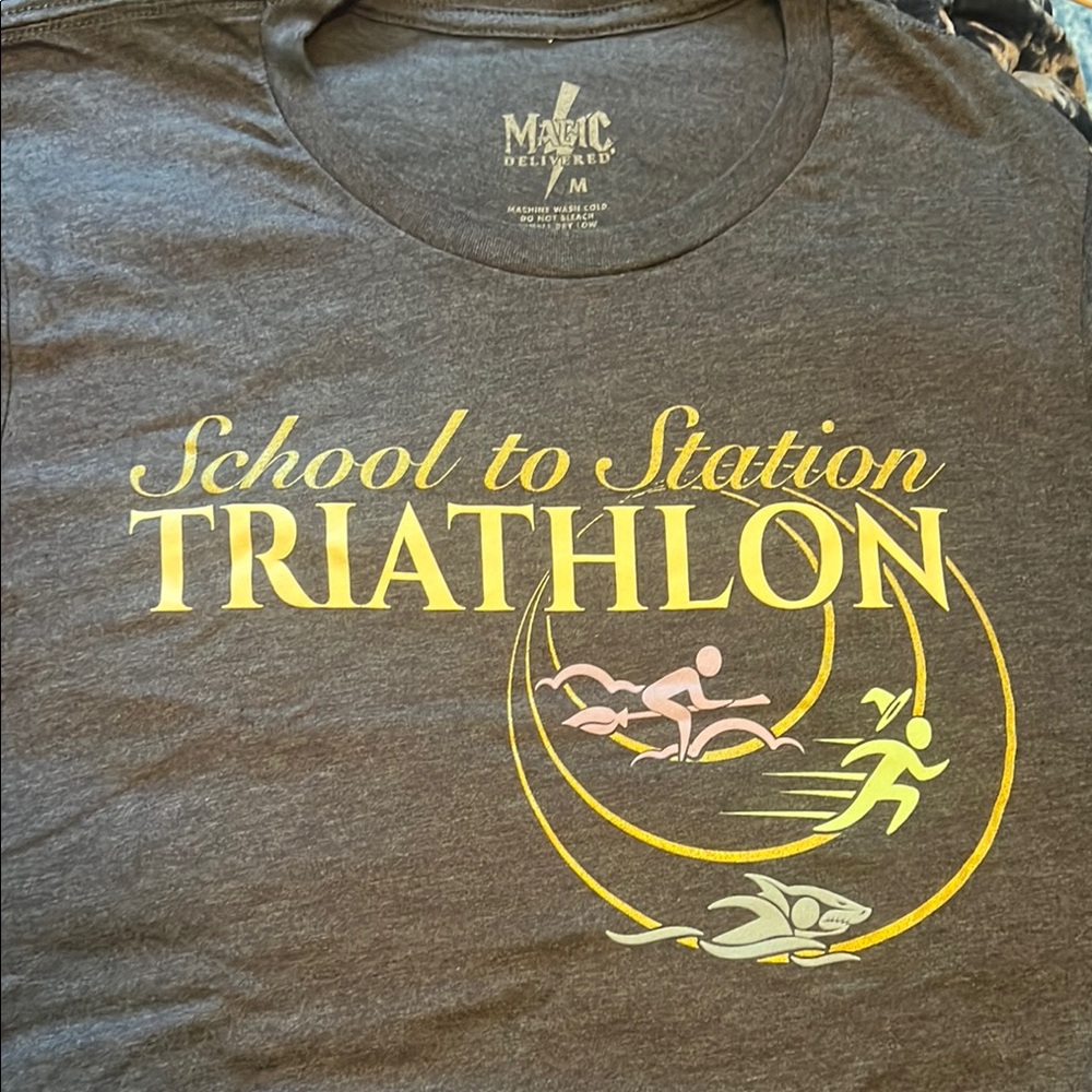 Magic Delivered! School to Station Triathlon T-Shirt